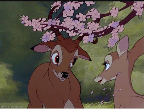 faline and bambi|bambi and faline grown love.